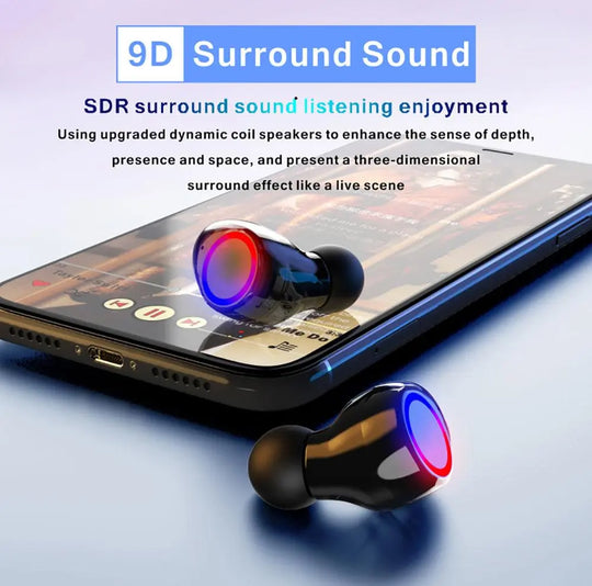 Ninja Dragon M12PRO 3D Surround Sound Bluetooth 5.0 True Wireless - Shakefav.com