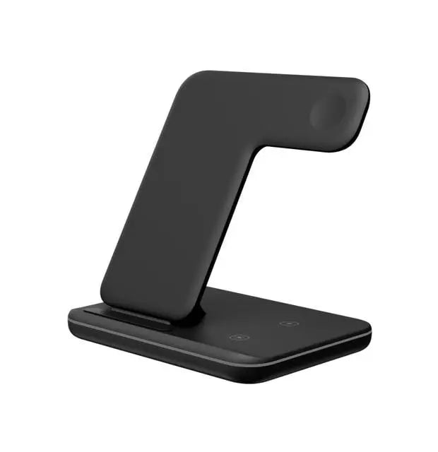 Ninja 15W 3 in 1 Fast Wireless Charging Station for Mobile Phones - Shakefav.com