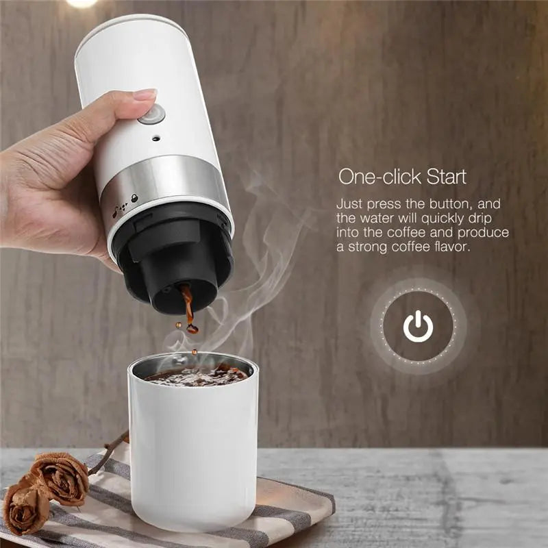 200ml Mini Coffee Machine Portable Coffee Maker Hourglass American - Shakefav.com