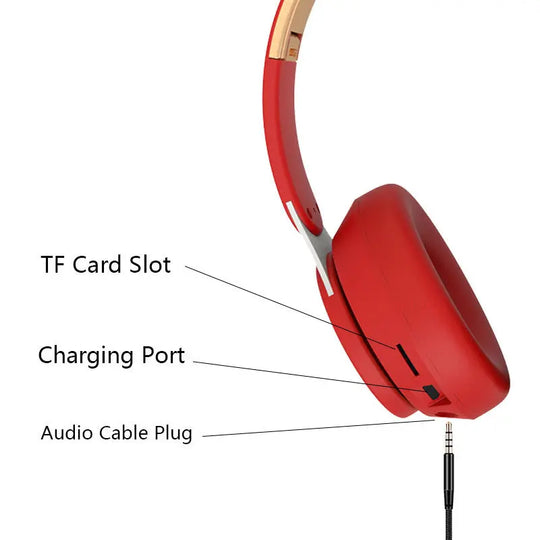 Dragon Wireless Bluetooth 5.0 Gaming Headset with TF card slot - Shakefav.com