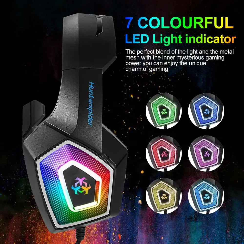 Dragon Stereo LED Gaming Headset with Microphone - Shakefav.com