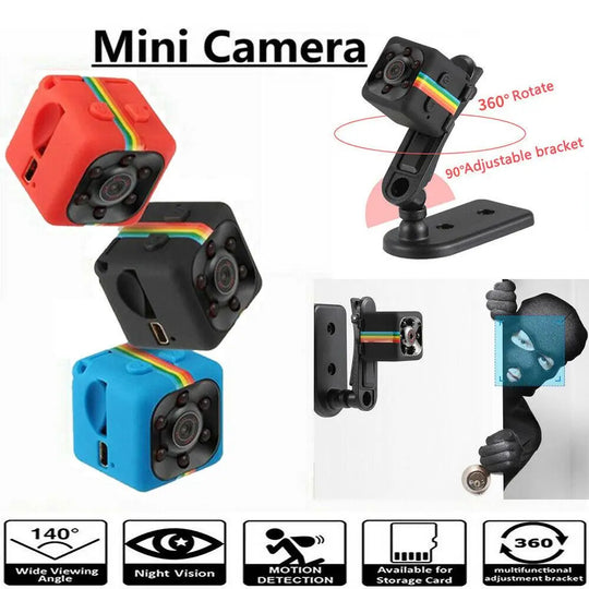 sq11 Mini Camera HD 1080P Sensor Night Vision Camcorder Motion DVR - Shakefav.com