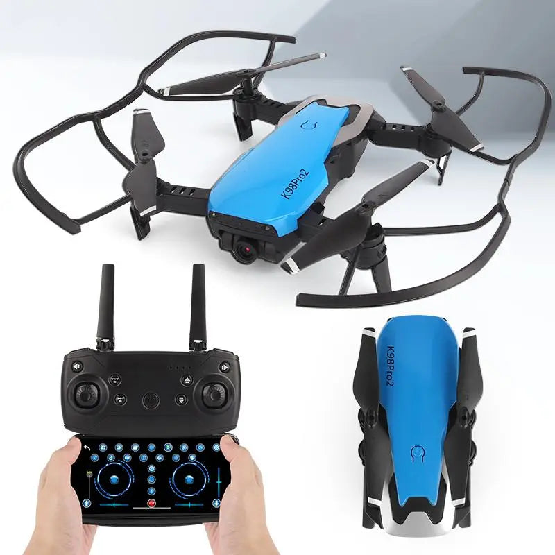 K98 pro drone 2 Folding Drones UAV high definition aerial remote - Shakefav.com