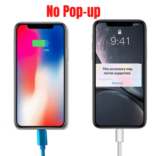 PBG 5 Port LED Wall Charger with 4-XL 10FT Charging Cables for Iphone - Shakefav.com