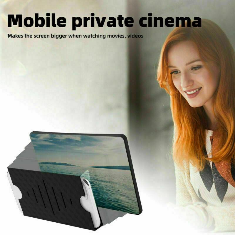 2 PACK! 3D Phone Screen Magnifier Video Mobile Amplifier Universal