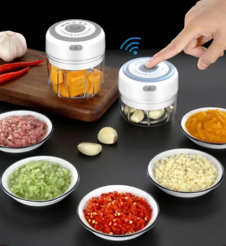 Quick Chop Powered Herbs,Veggie Chopper And Salsa Maker - Shakefav.com