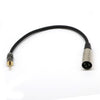 0.3m XLR 3-Pin Male to 3.5mm Stereo Plug Shielded