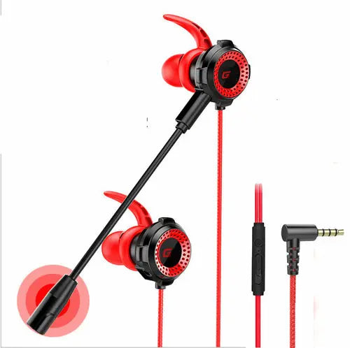 In-ear Gaming Headset With Microphone And Cable Maroon Asteria