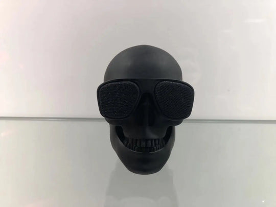 Wireless Bluetooth Speaker Cartoon Bone Ghost Head Maroon Asteria