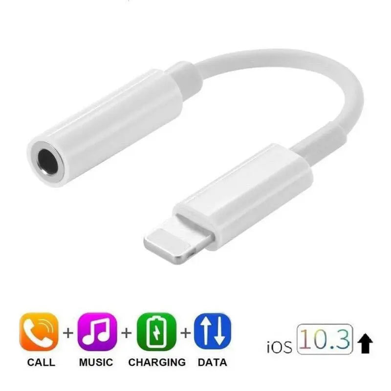 Headphone Adapter 3.5mm Aux Audio Cable - Shakefav.com