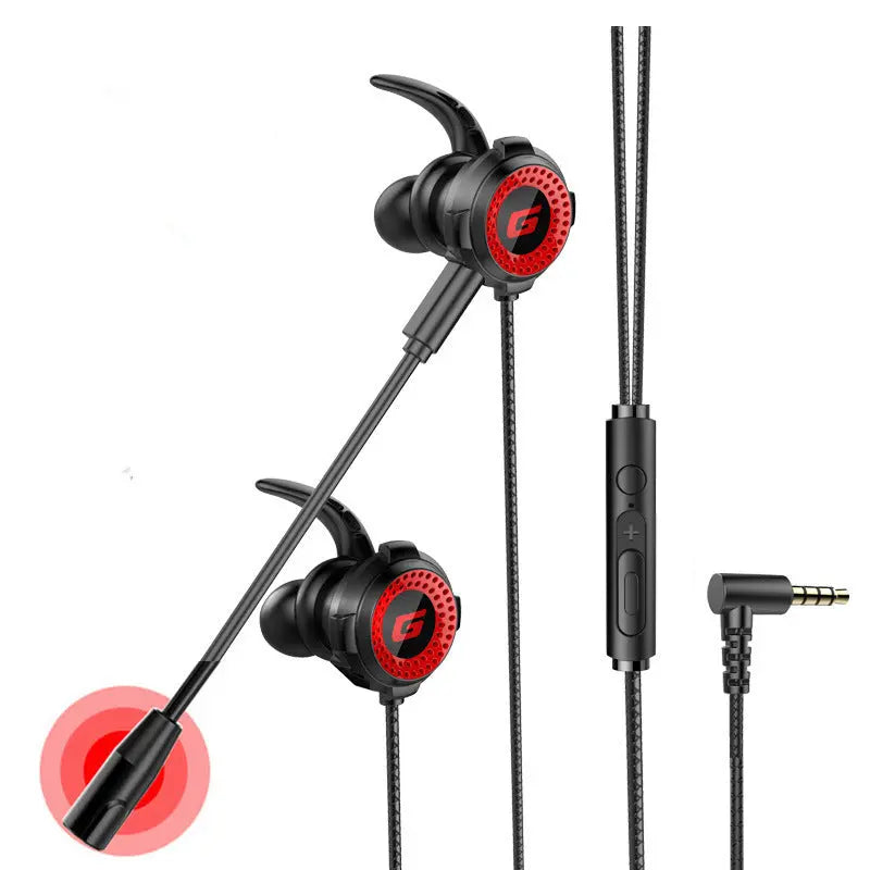 In-ear Gaming Headset With Microphone And Cable Maroon Asteria