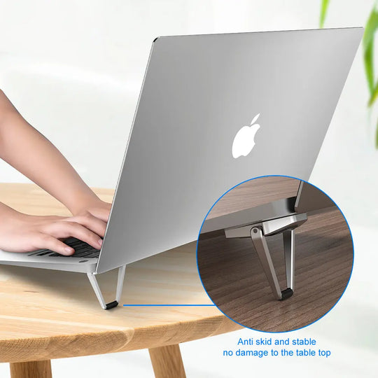 Compatible with Apple, Lightweight Laptop Cooling Stand Maroon Asteria