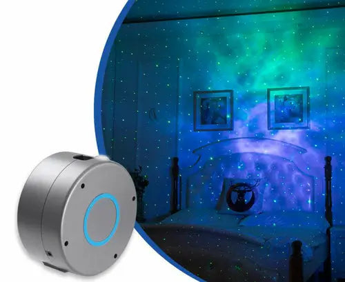 Galaxy Starry Sky Projector Rotating Maroon Asteria