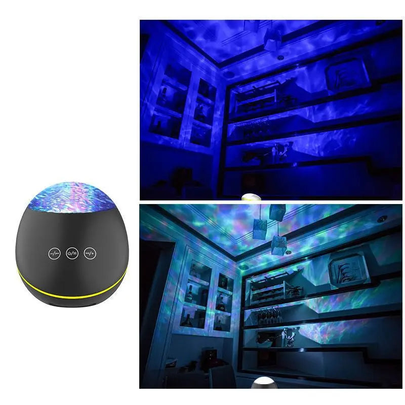 LED Night Light Starry Sky Projector Colorful Star Maroon Asteria