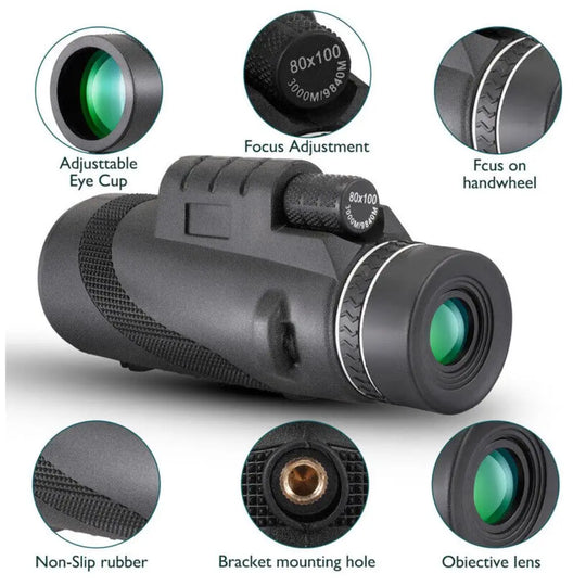 HD Monocular Tripod for Smartphones - Shakefav.com