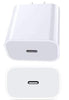 Type C 12W Wall charger cube - Pack of 10 units - US PLUG PD- CE CERT.