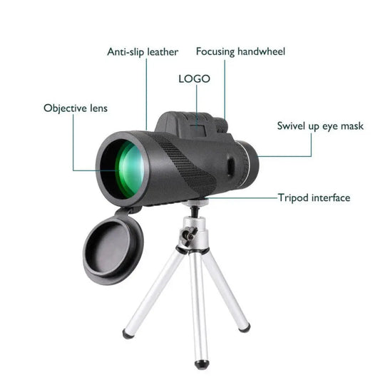 HD Monocular Tripod for Smartphones - Shakefav.com