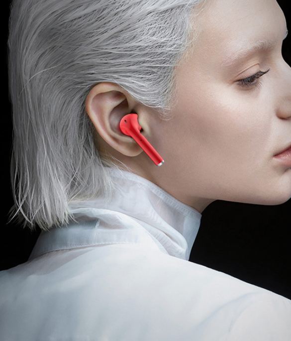 Fashion Individual Earphone Lipstick In-ear Noise Reduction