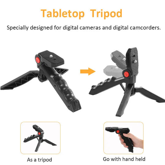 Camera Accessories With Desktop Tripod Light Maroon Asteria