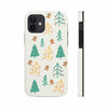 Coque rigide Christmas Tree pour iPhone avec chargement sans fil