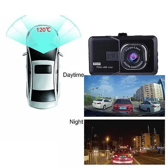 Black Box Dash Cam 1080P G-Sensor Looping Car Camera Salmon Lucky