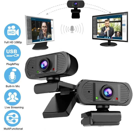 ZOOMEX 1080P HD Portable Camera And Mic For Video Chat - Shakefav.com