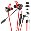 Wired Mobile Phone Computer Headset In-ear Long Mic Gaming