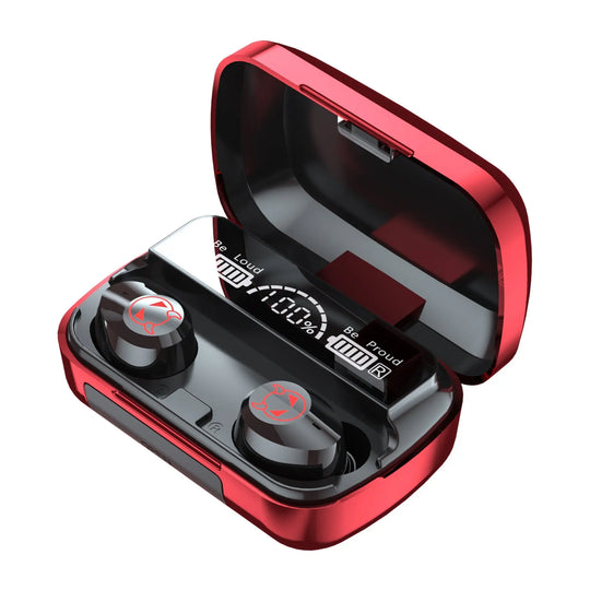 Sports In Ear  Bilateral Stereo Wireless Bluetooth Headset Maroon Asteria