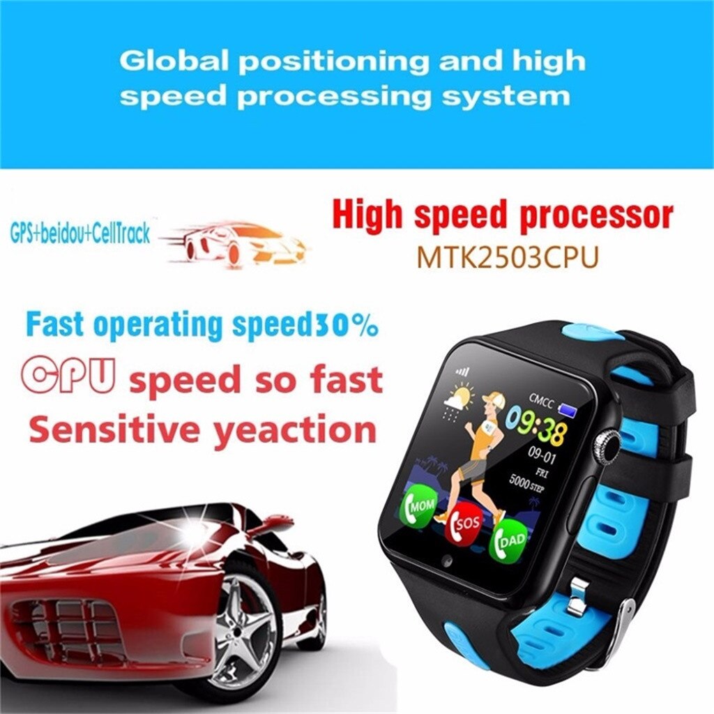 High quality GPS Kids Smart watch with Camera