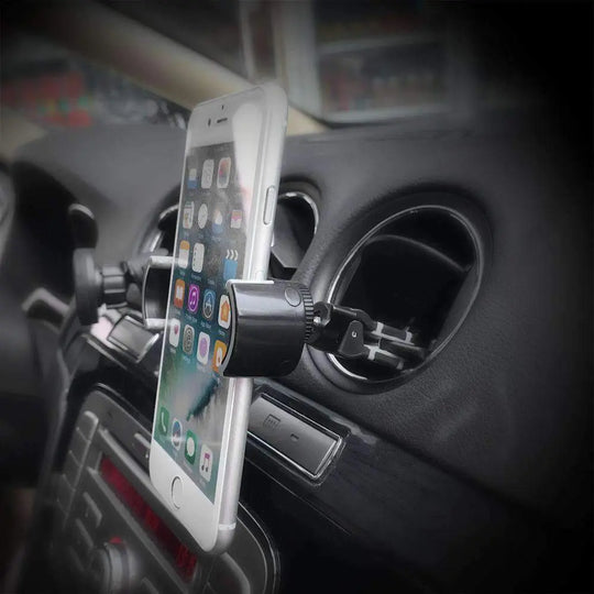 Universal Swiveling Air Vent Car Mount 360° Rotable Smartphone Holder - Shakefav.com