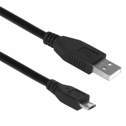 Câble de synchronisation et de chargement de données micro USB Amzer® 15 pieds - Noir