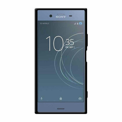 AMZER Pudding حافظة جلدية ناعمة من مادة TPU لهاتف Sony Xperia XZ1 - أسود