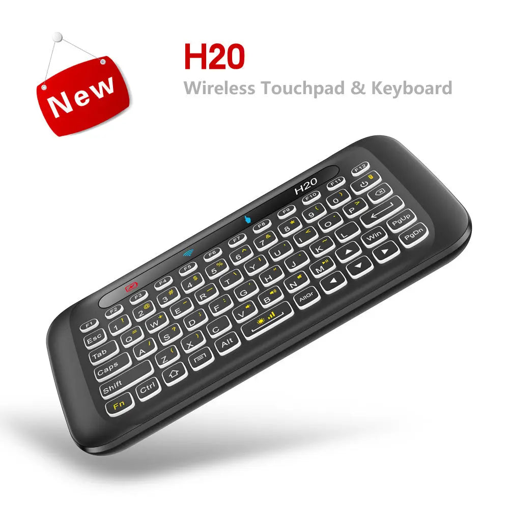 Touch Keyboard Double-sided Mini Wireless Keyboard Maroon Asteria