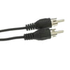 Répartiteur/adaptateur RCA femelle vers double mâle - Noir