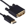 AMZER Display Port Male to DVI Male High Digital Adapter Cable, 1.8m -