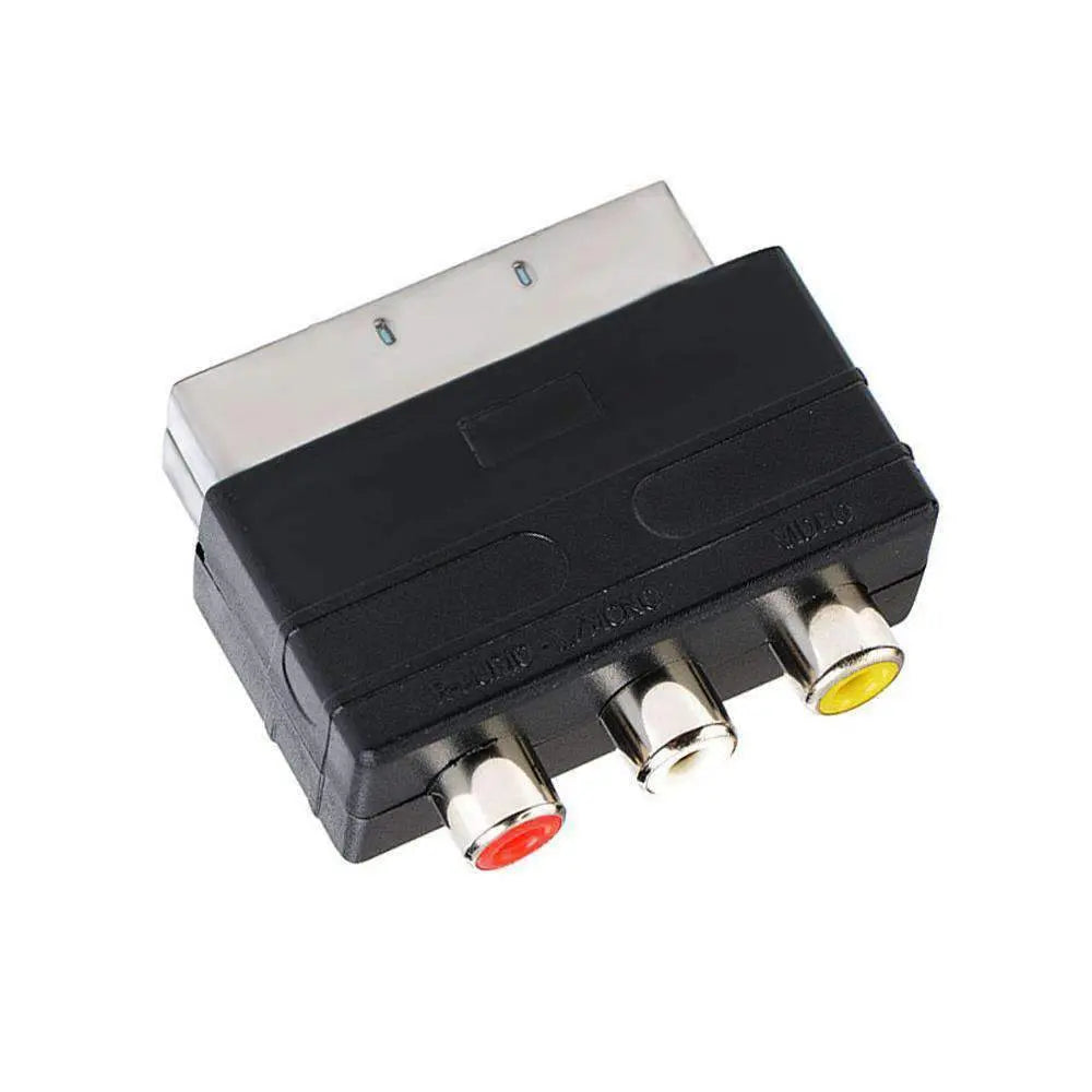 AMZER® A/V to 20 Pin Male SCART Adapter - Black - Shakefav.com