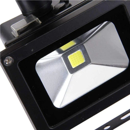 10W 900LM LED Infrared Motion Sensor Floodlight Lamp with Solar Panel - Shakefav.com