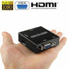 AMZER HD 1080P HDMI Mini VGA vers HDMI Scaler Box Convertisseur numérique AV