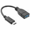 AMZER® Câble de données OTG USB 3.1 Type C mâle vers USB 3.0 Type A femelle -