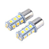 مصباح الانعطاف للسيارة AMZER 3W 18 SMD 5050 LED، DC 12V (عبوة من 2) - أصفر