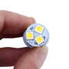 AMZER Clignotant de voiture 3W 18 SMD 5050 LED, DC 12V (paquet de 2) - Jaune