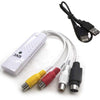 Portable USB 2.0 Audio Video Capture Card Adapter VHS to DVD Video