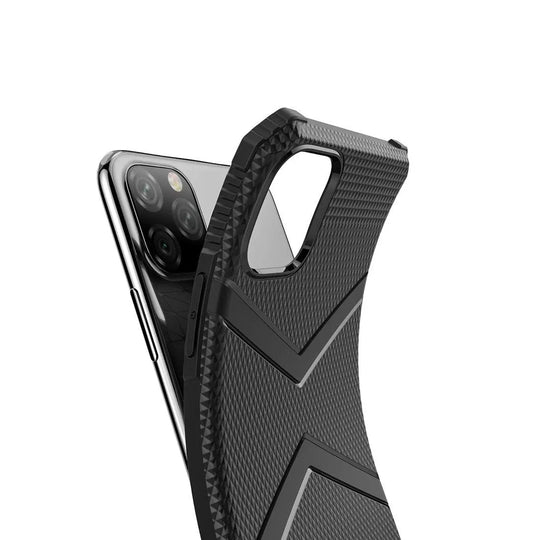 AMZER Diamond Design TPU Protective Case for iPhone 11 Pro Max - Black - Shakefav.com