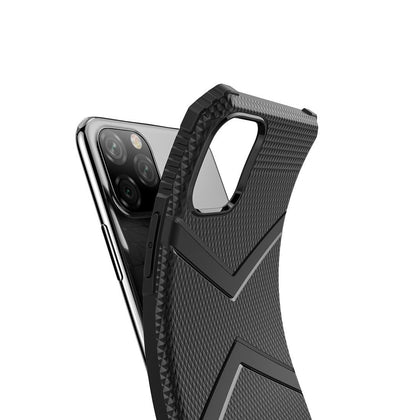 Étui de protection en TPU AMZER Diamond Design pour iPhone 11 Pro Max - Noir