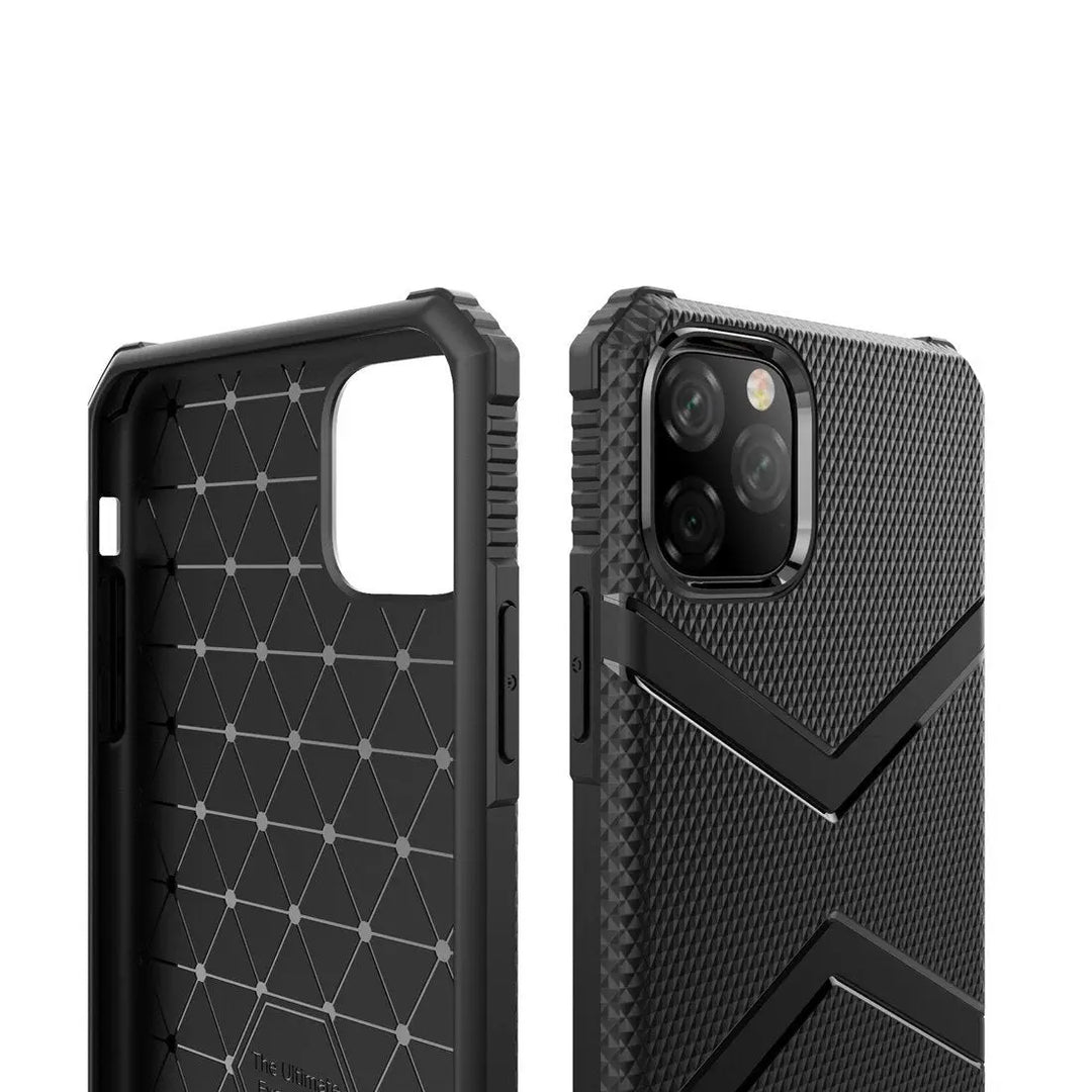 AMZER Diamond Design TPU Protective Case for iPhone 11 Pro Max - Black - Shakefav.com