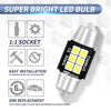 DC12V-24V 3W 6000K 660LM 6LED SMD-3030 LEDs ضوء تشغيل السيارة / القراءة