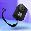 AMZER Shockproof Silicone Case with Lanyard for GoPro HERO8 - Black