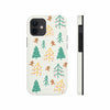 Coque rigide Christmas Tree pour iPhone avec chargement sans fil