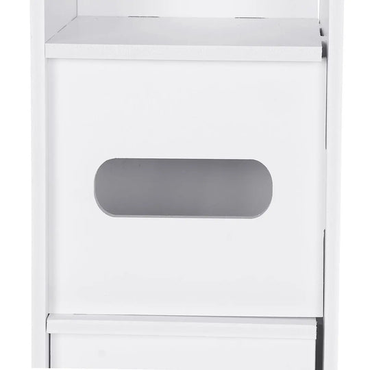 Small Bathroom Toilet Storage Cabinet Waterproof Organizer Standing - Shakefav.com