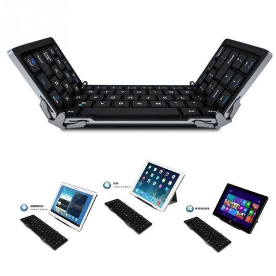 Intelligent Pocket Folding Keyboard Travel Edition Maroon Asteria